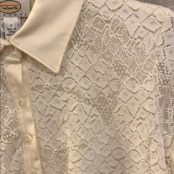 Lace button down - Picture 2 of 2